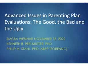 smcba - advanced issues in parenting